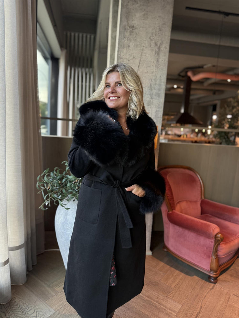 Vannucci Wool Coat Sort