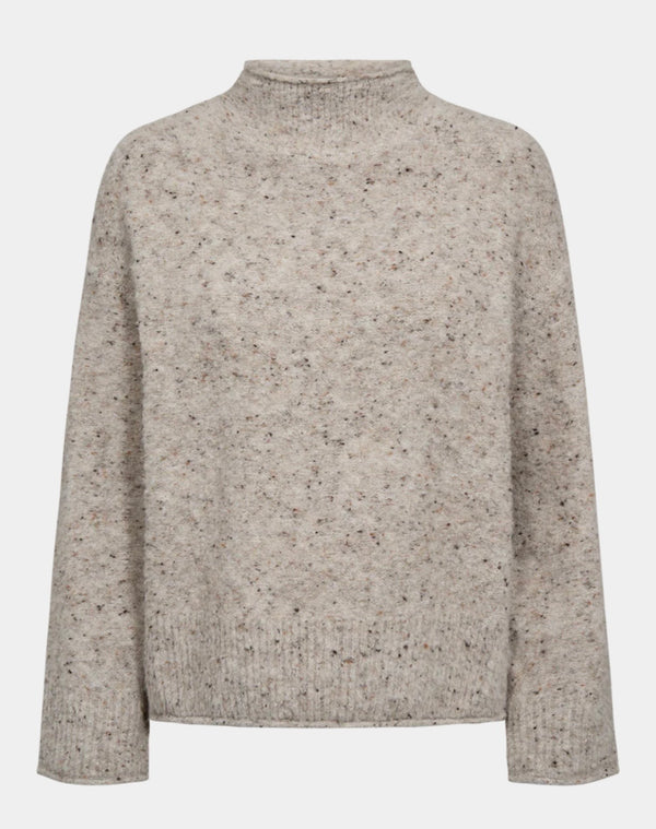 GRNEMES PULLOVER Beige Melert
