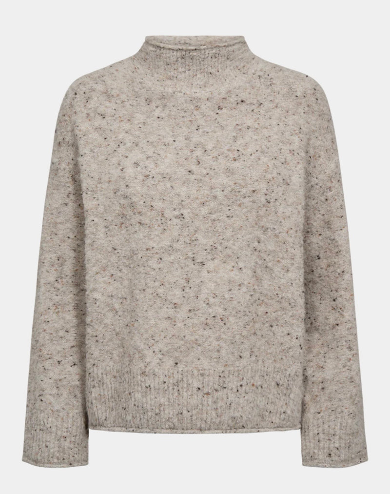 GRNEMES PULLOVER Beige Melert