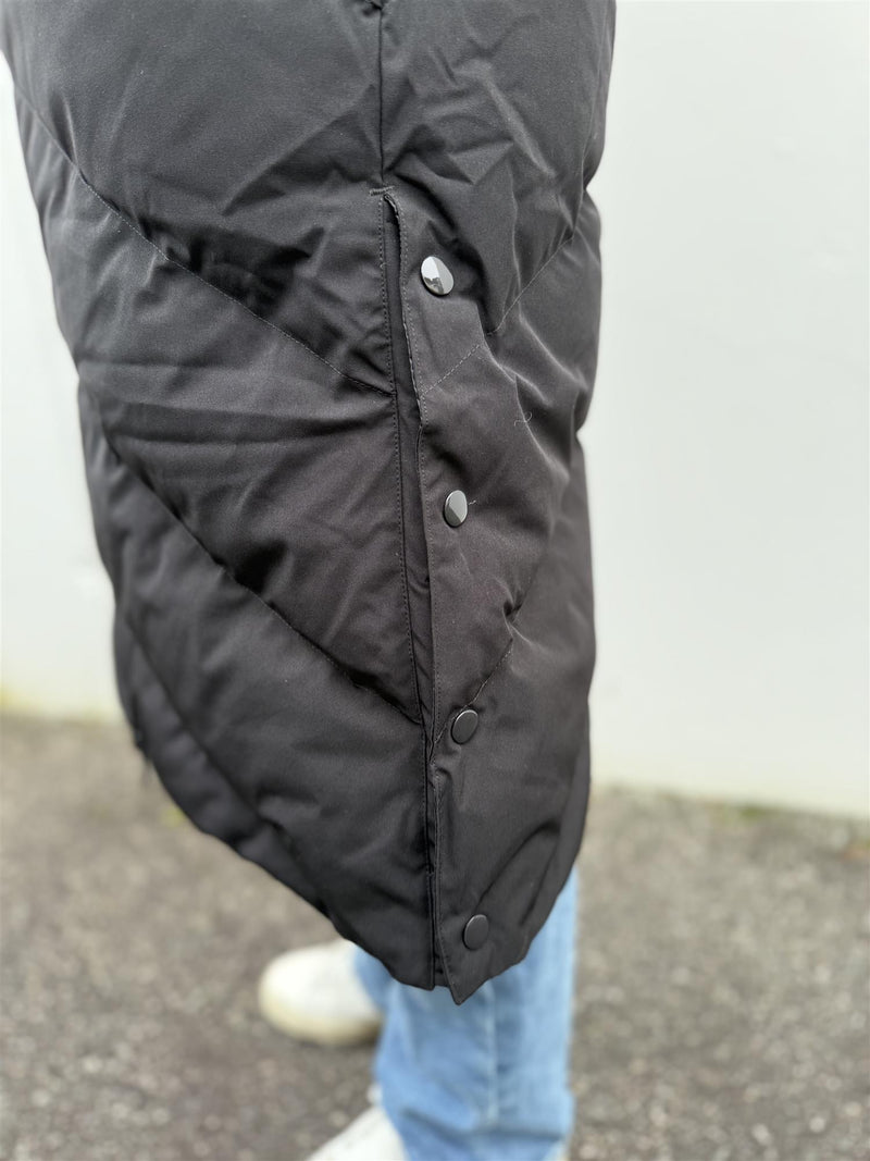 Vannucci Dun Jakke 721 Sort