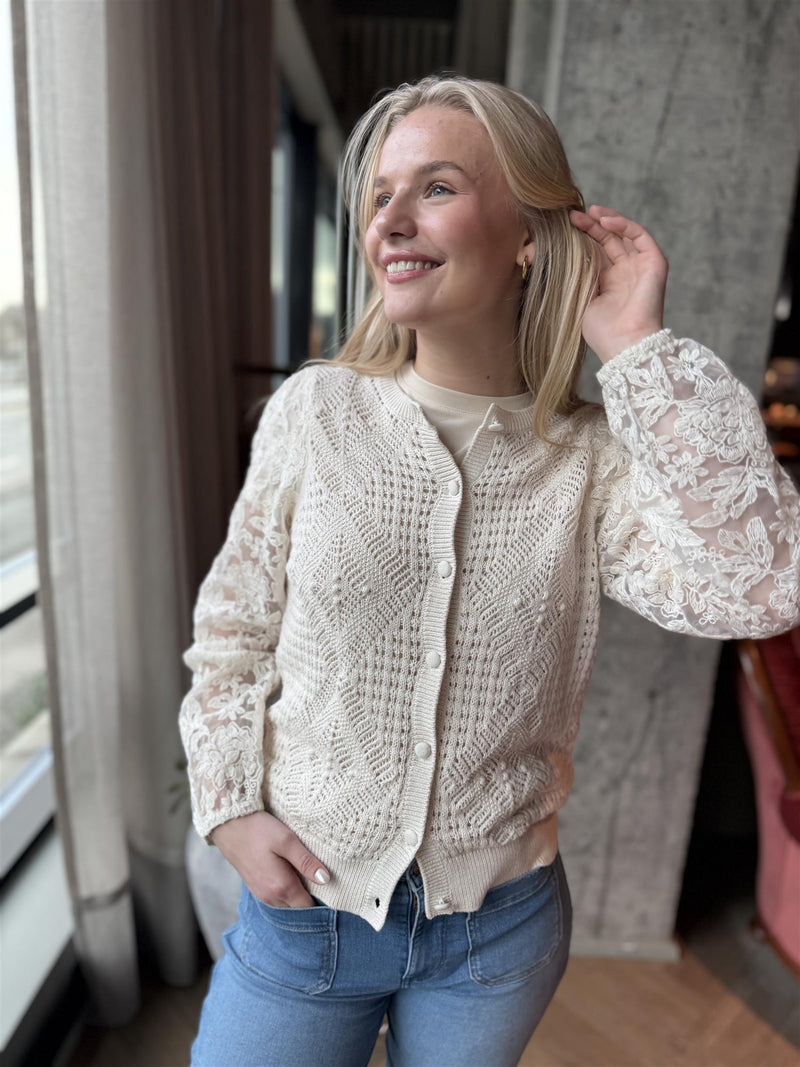 Victoria cardigan Lys Beige