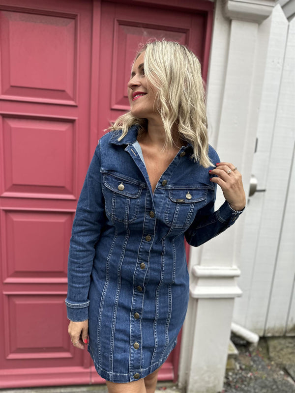 FOREVERFIT RIDER DRESS Medium Denim