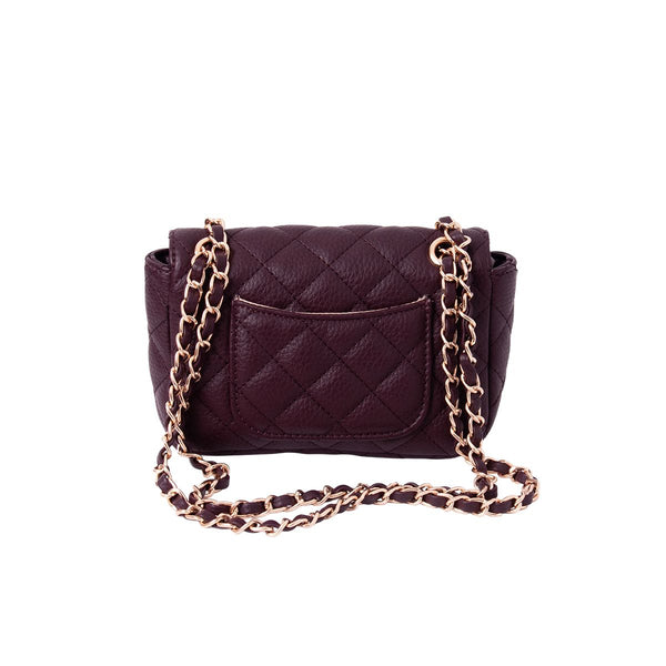 EVITA LITEN CLUTCH M/LENKE Bordeaux