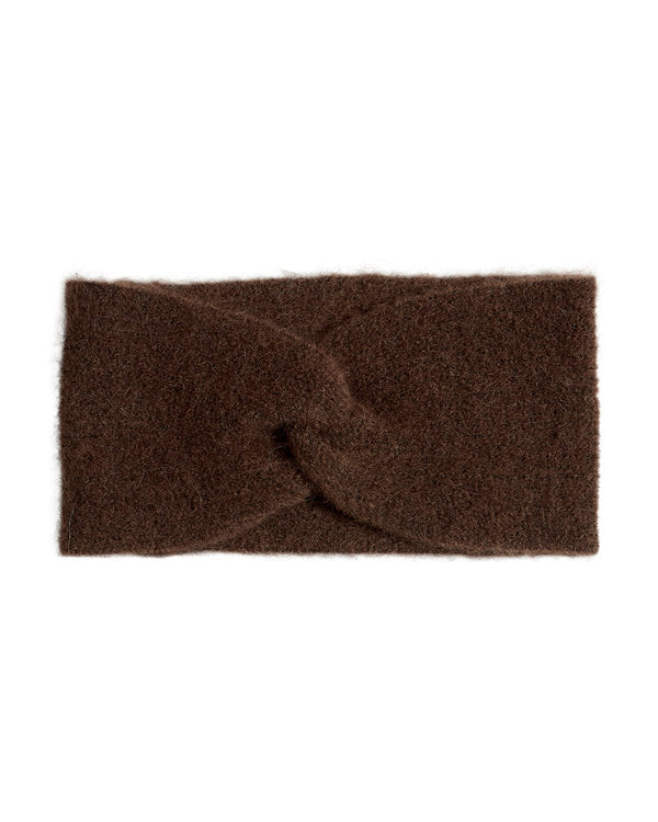 Hope Headband Mørkebrun Melert