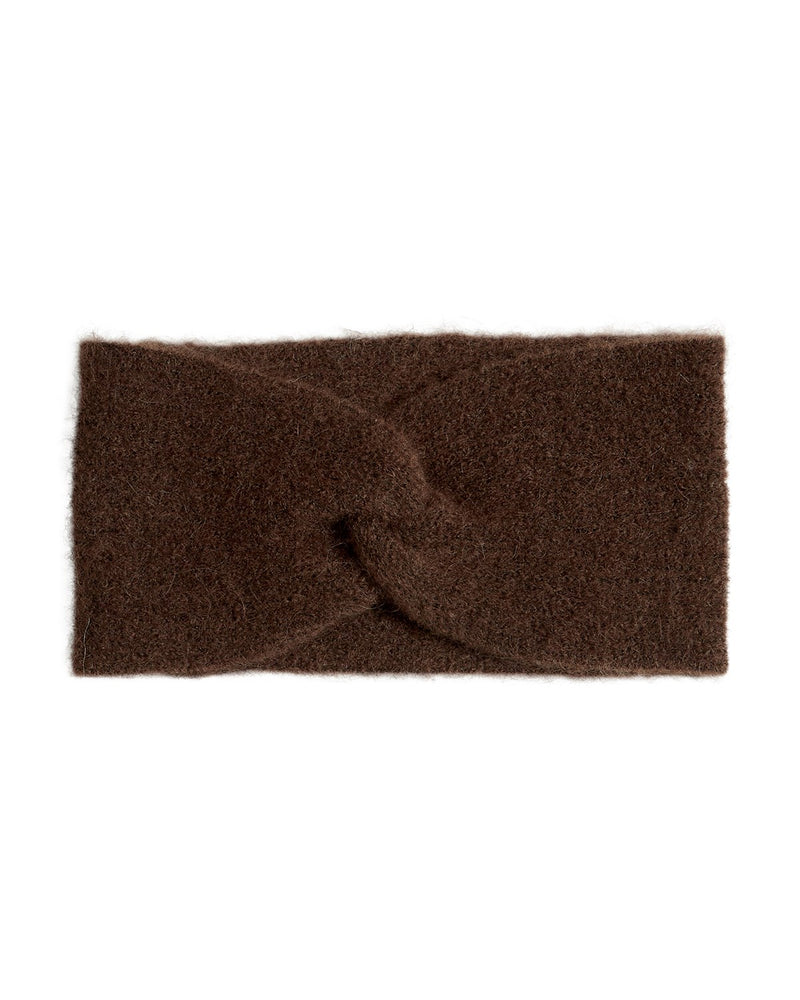 Hope Headband Mørkebrun Melert