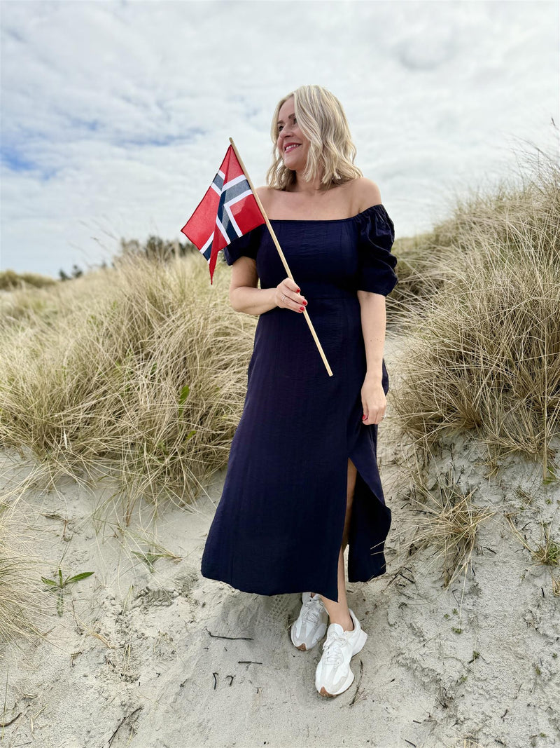 Emine haiku dress Mørkeblå