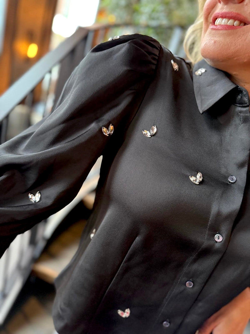 Philomena Blouse Sort