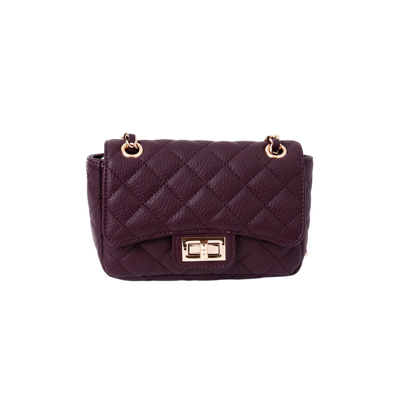EVITA LITEN CLUTCH M/LENKE Bordeaux