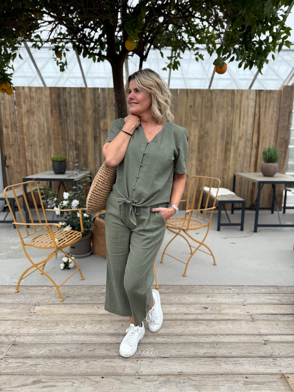 LAVA ANKLE PANT Militærgrønn