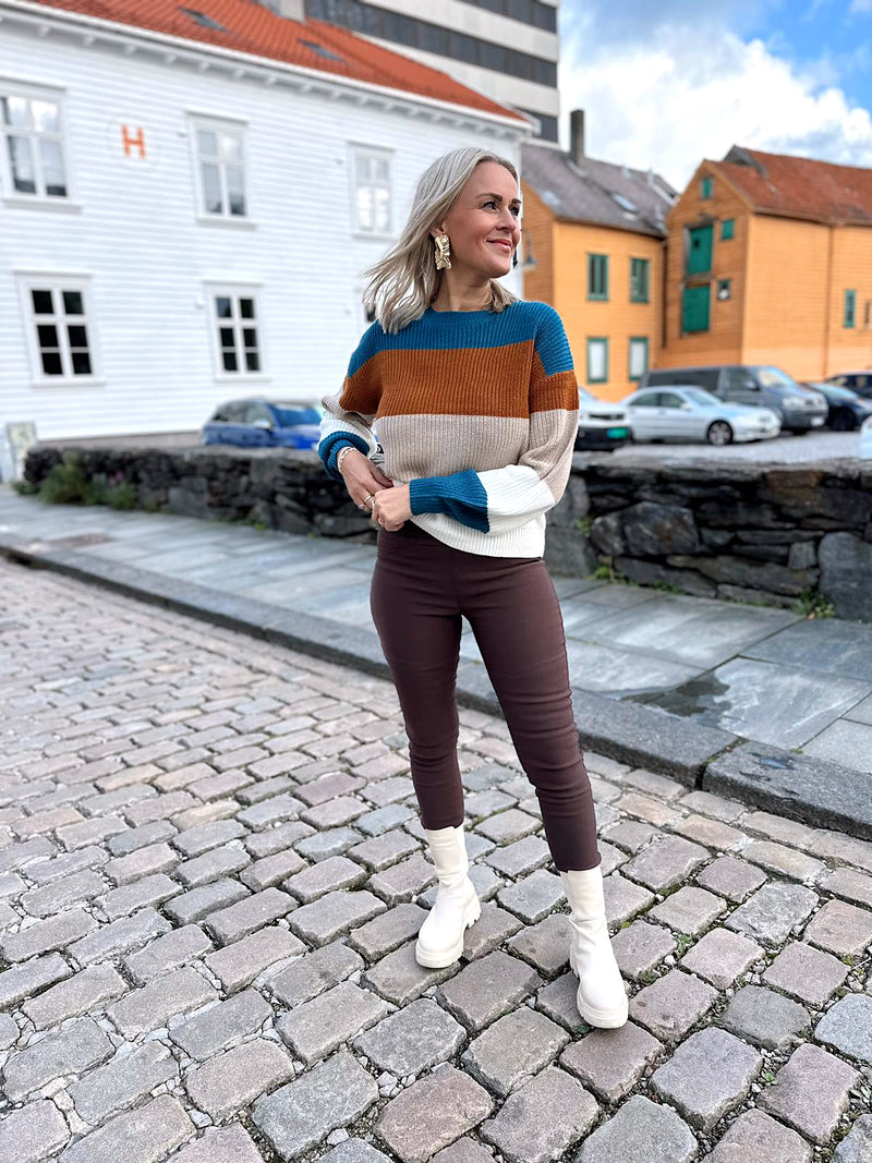 Shantal-Pa-Power Mørkebrun