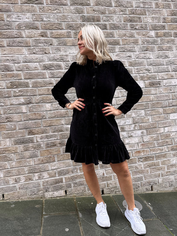 Floriana shirt dress Sort