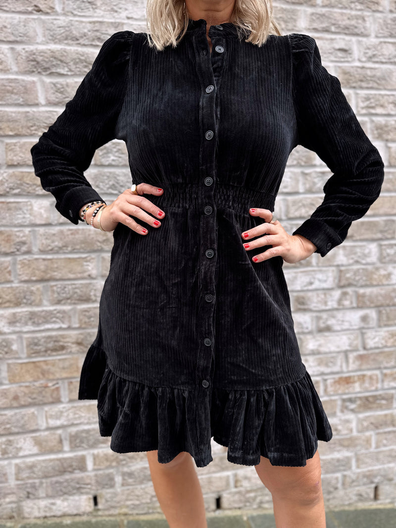 Floriana shirt dress Sort