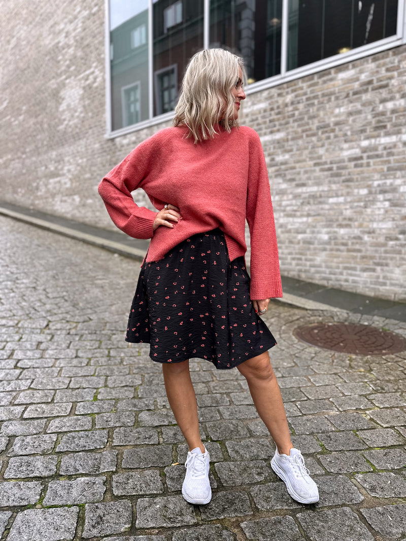 Ceara Hope Raglan Mørk Korall