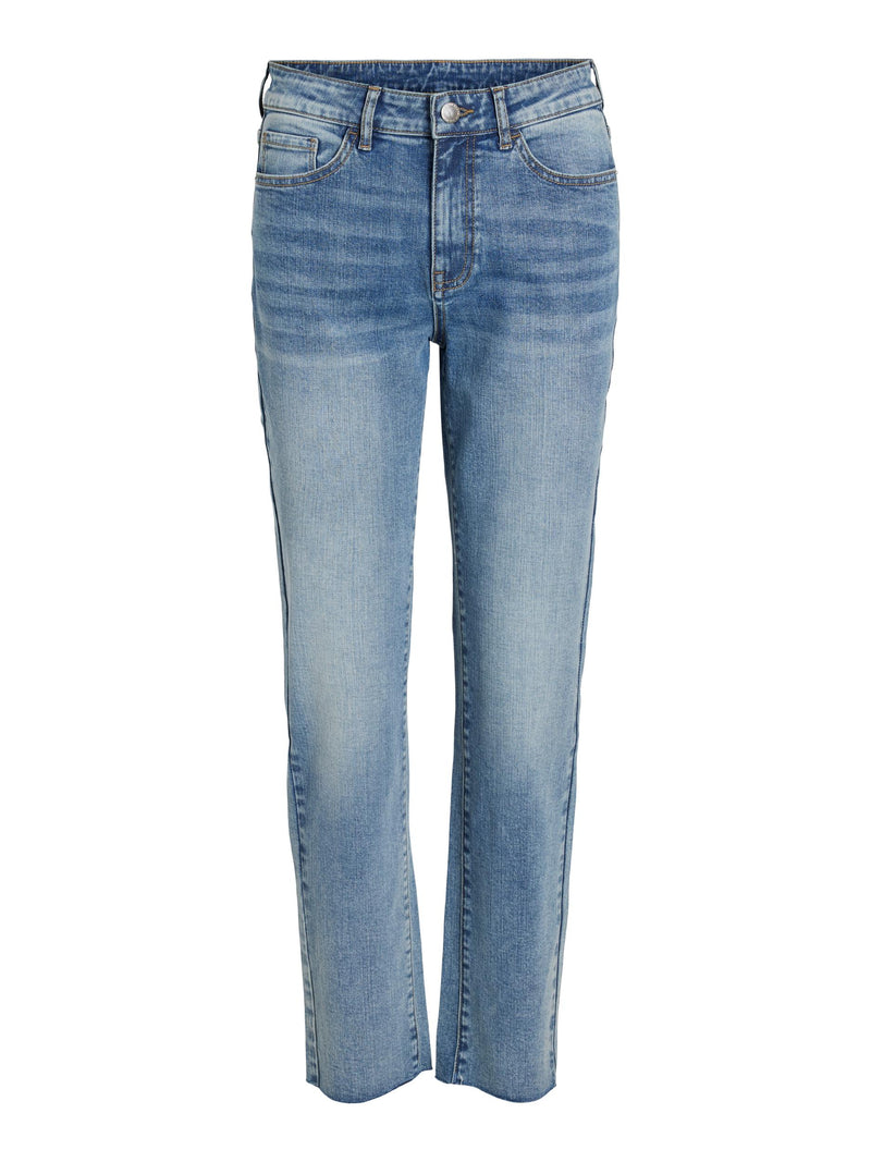 Vialice raw jeans Lys Jeansblå