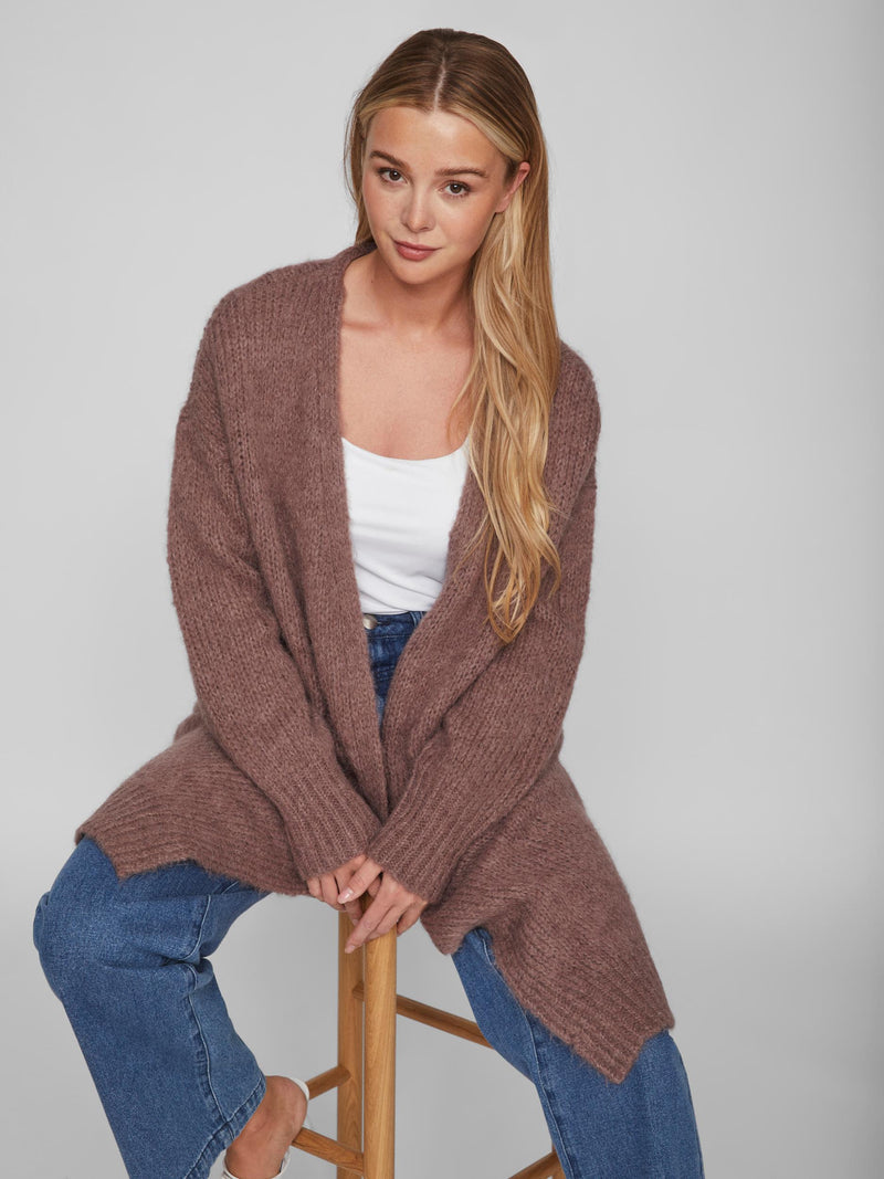 Vibanu LS Long Knit Cardigan