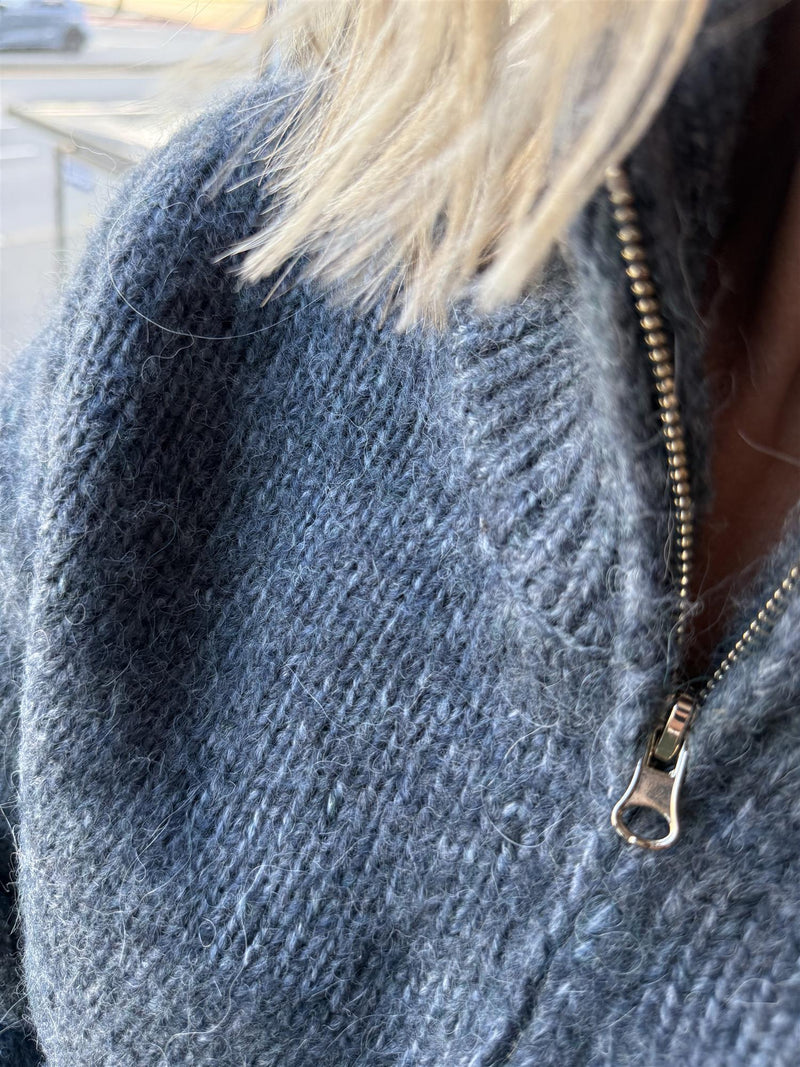 Ladie`s Oversized Sweather Blå