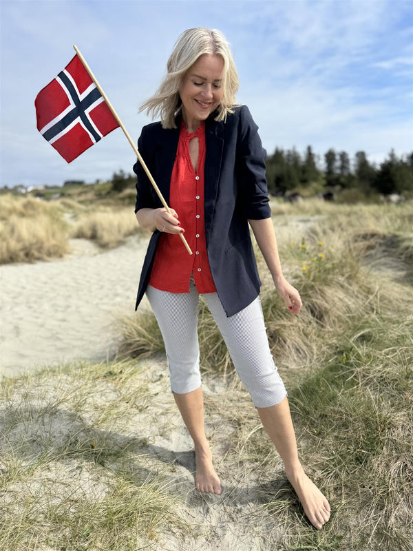REX CAPRI Lyseblå / Striper