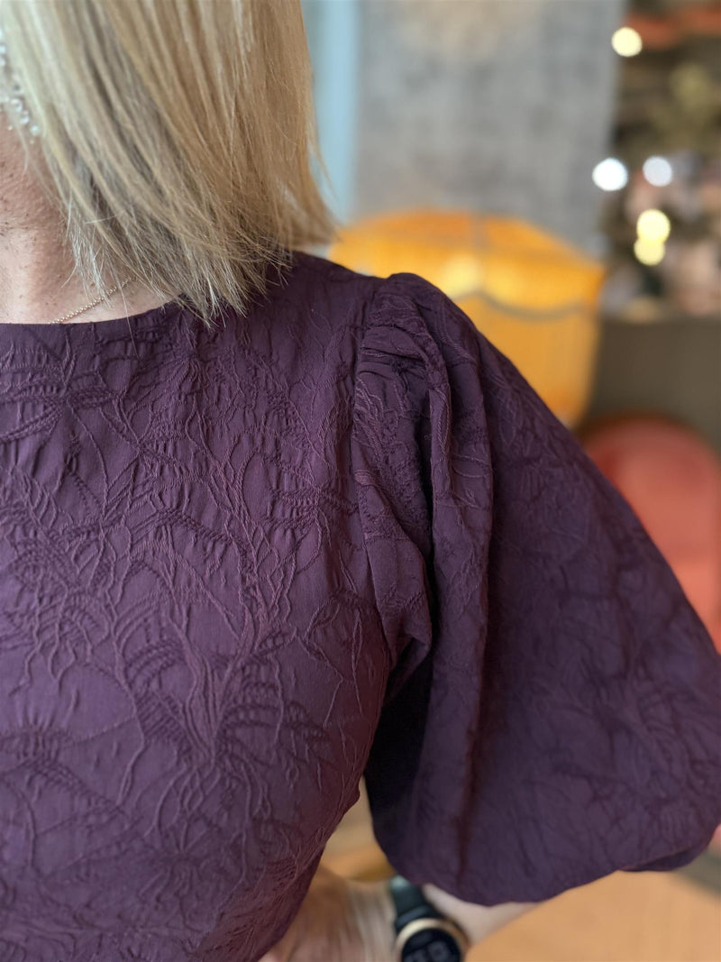 Maybel Zazu Dress Vinrød