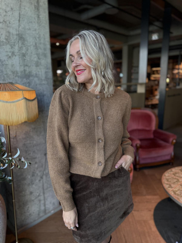 MSCH MIABELLE HOPE CARDIGAN Lysebrun