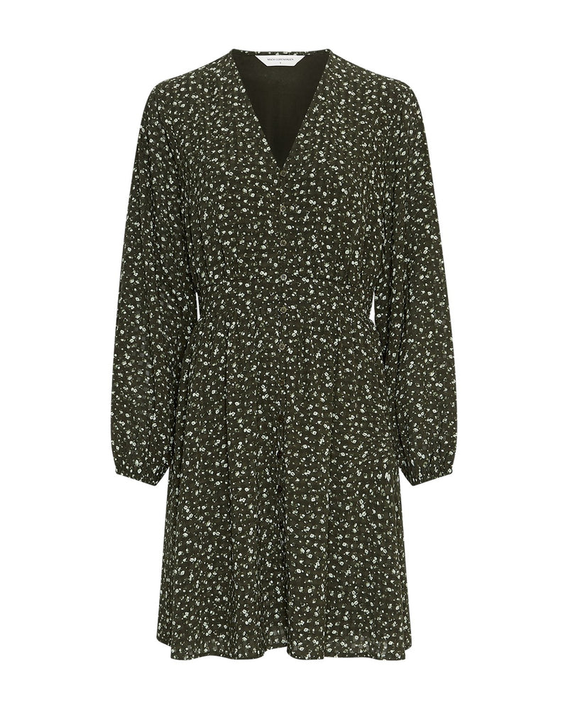 KAYLEN DRESS Olivengrønn