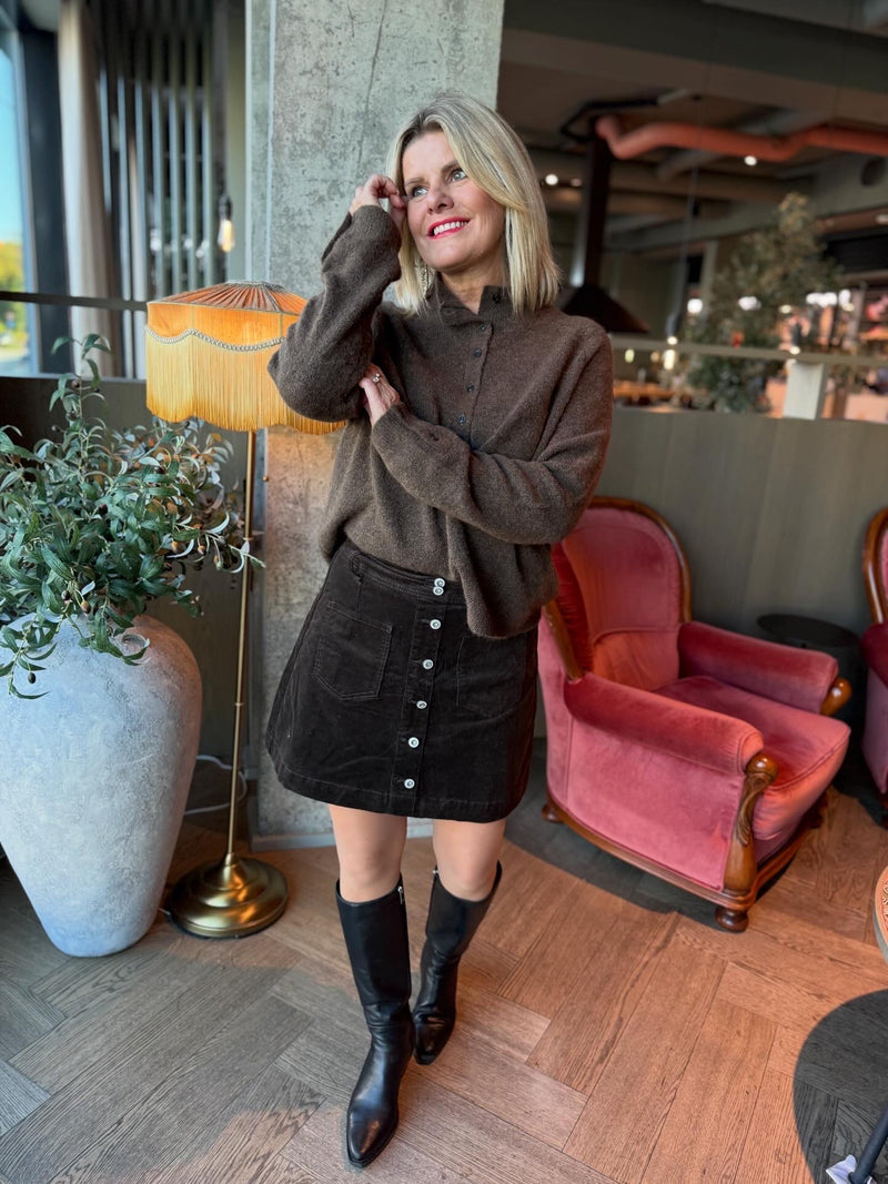 Milania Hope Pullover Brun