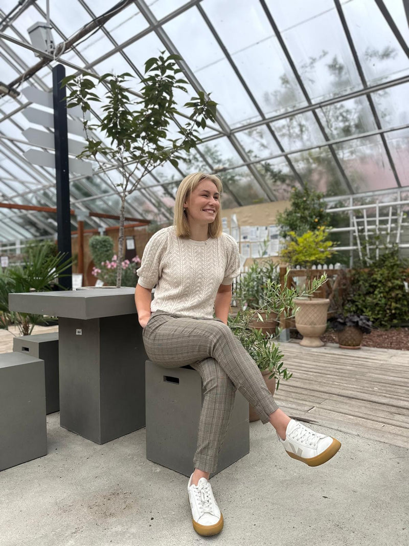 LARRY  PULLOVER Beige Melert