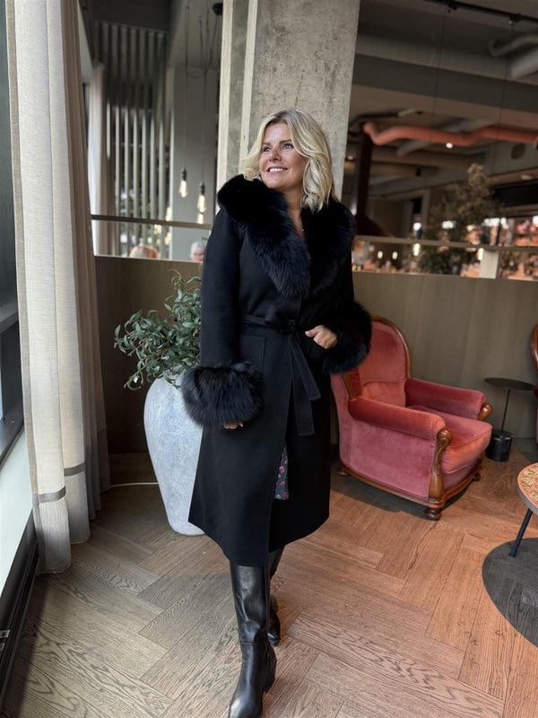 Vannucci Wool Coat Sort