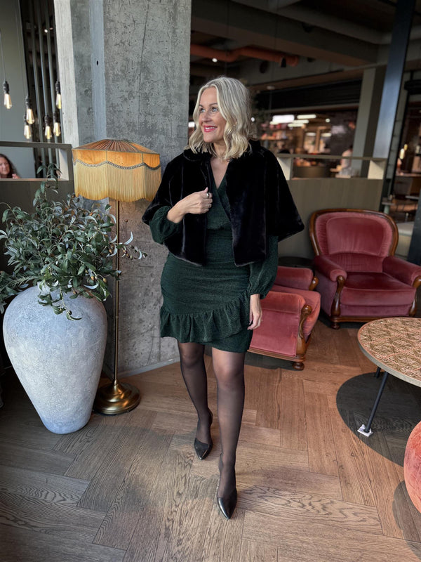 ALYSSA SPARKLE Mørkegrønn