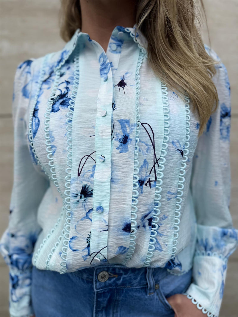 BILLA SHIRT Mint Grønn