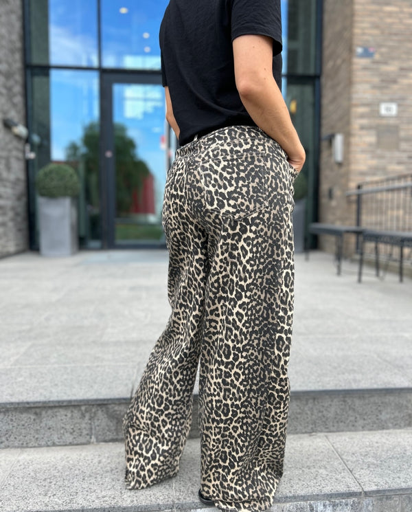 Vichia leopard jeans Leopard