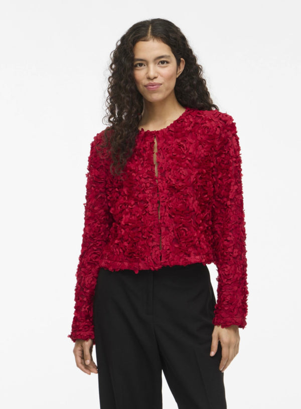 Rosie cardigan Rød