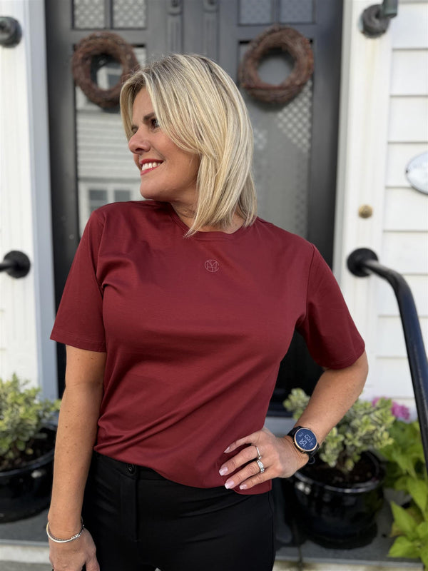 Melea icon tee Vinrød