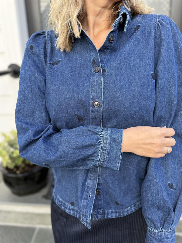 Frida Denim Shirt Medium Denim
