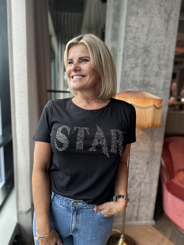 Star-tee Svart