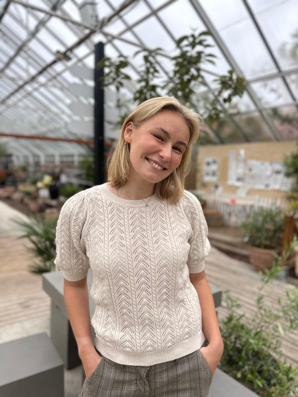 LARRY  PULLOVER Beige Melert