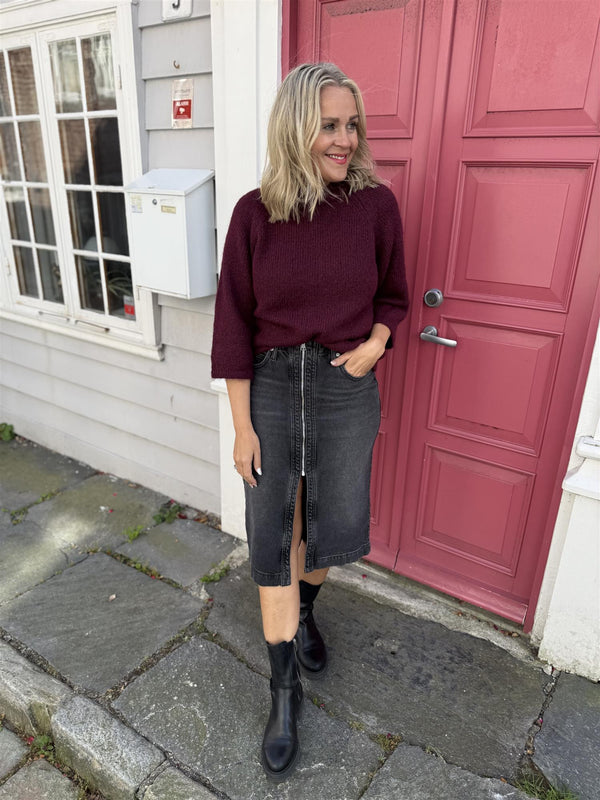 MOTO SKIRT Grå