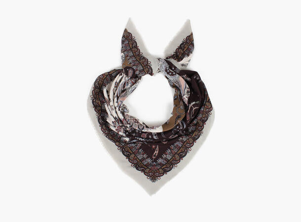 Manzini paisley Burgunder