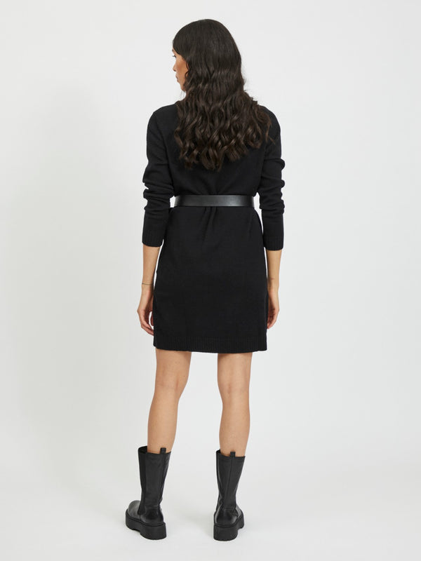 Viril L/S Knit Dress Sort