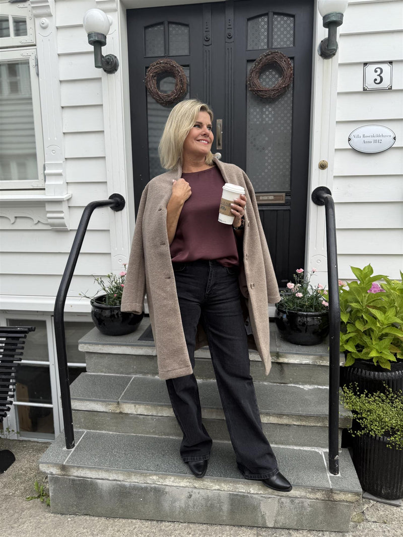 NOELLE JACKET Beige Melert