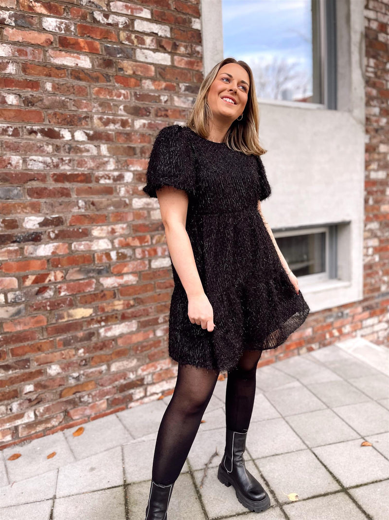 Vihusky 2/4 Short Dress Sort