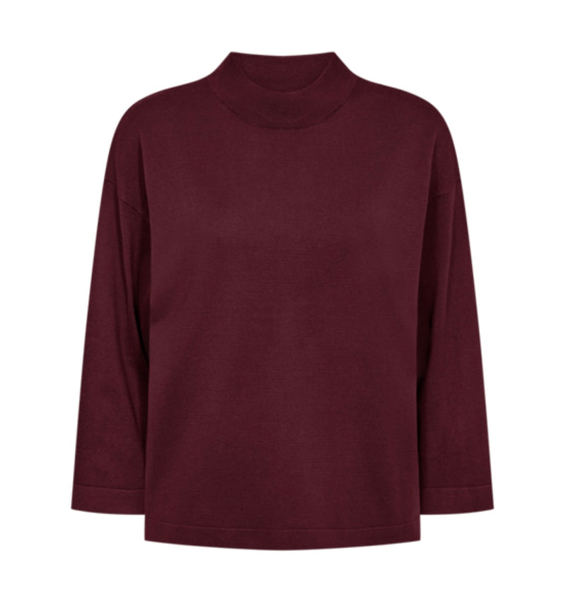 Conny pullover Burgunder