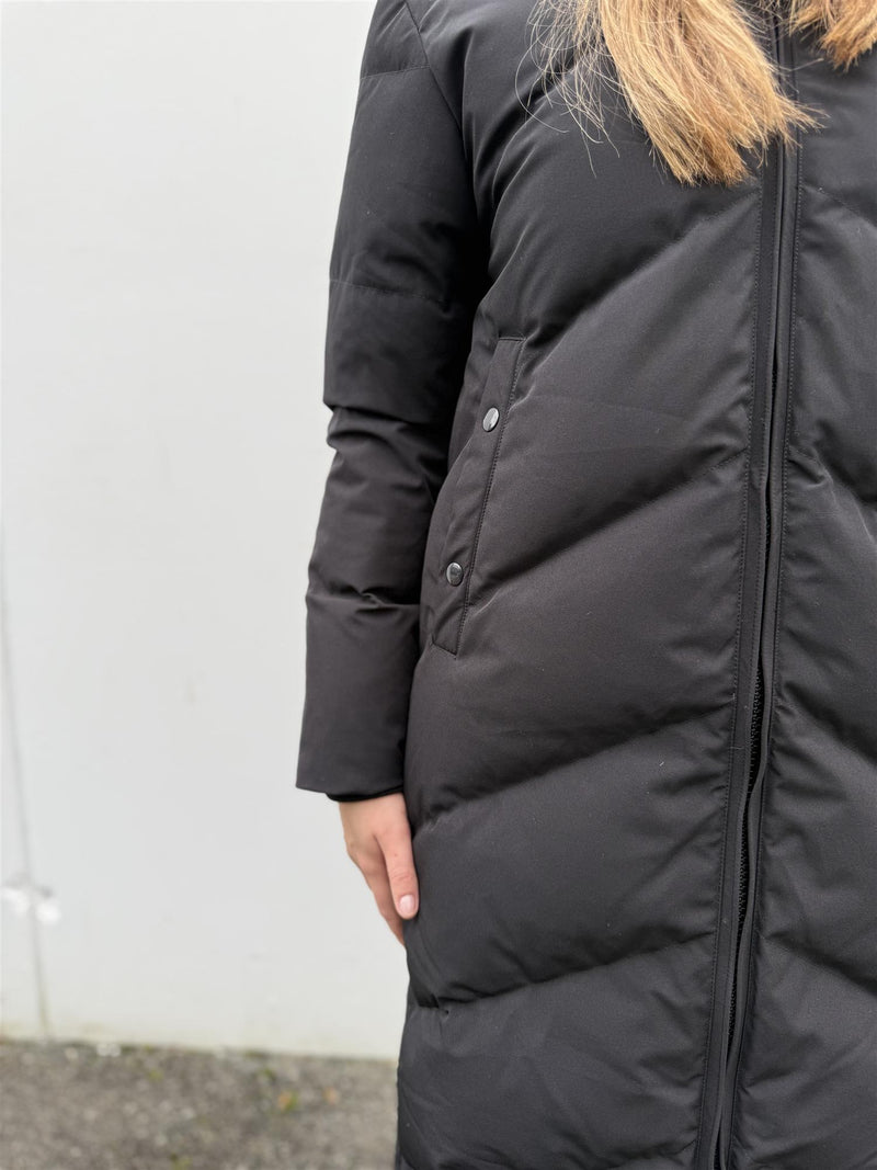 Vannucci Dun Jakke 721 Sort