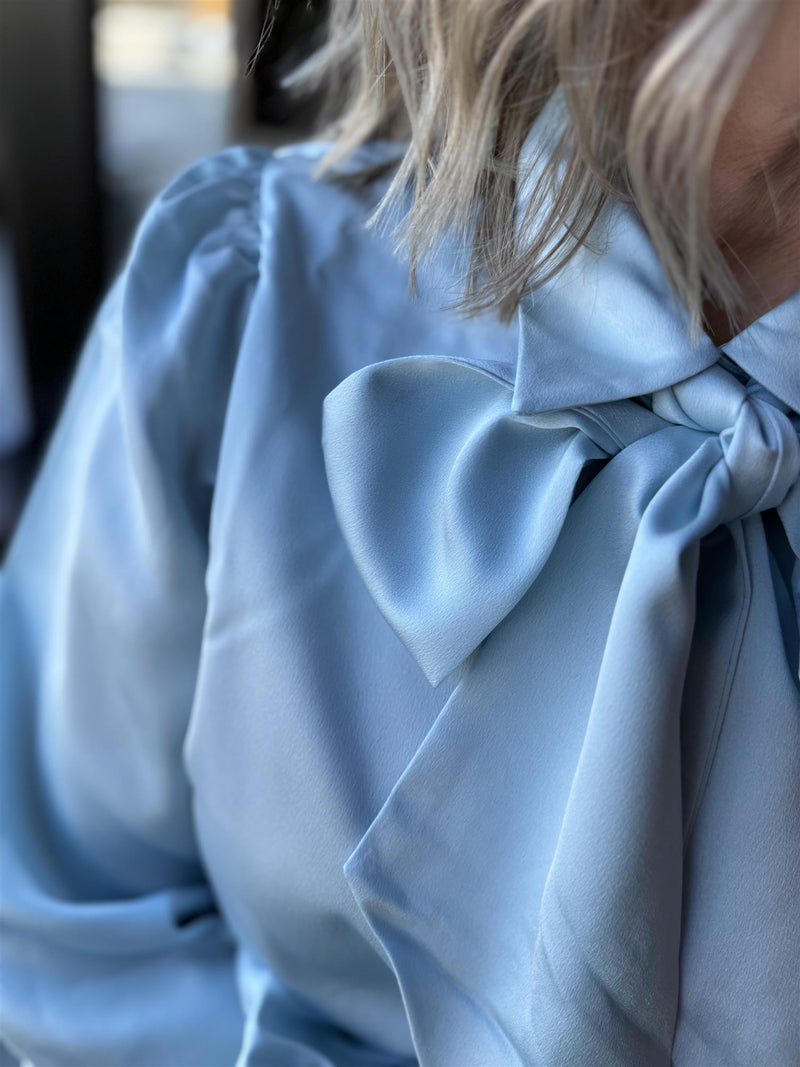 LUCHA L/S SHIRT Lys Blå