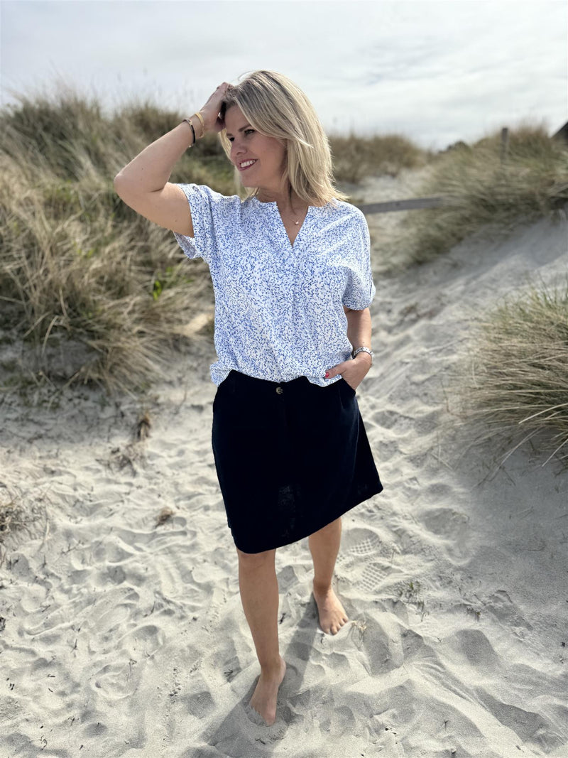 LAVA-SKIRT Marineblå
