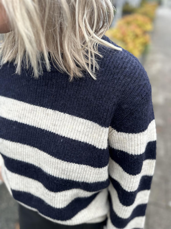 Selta striped pullover Beige / Striper