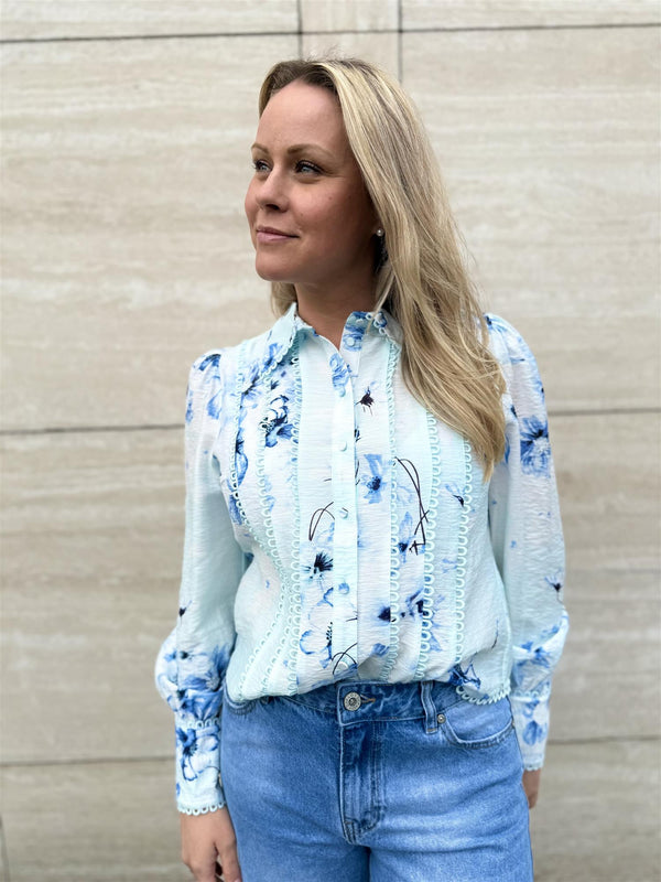 BILLA SHIRT Mint Grønn