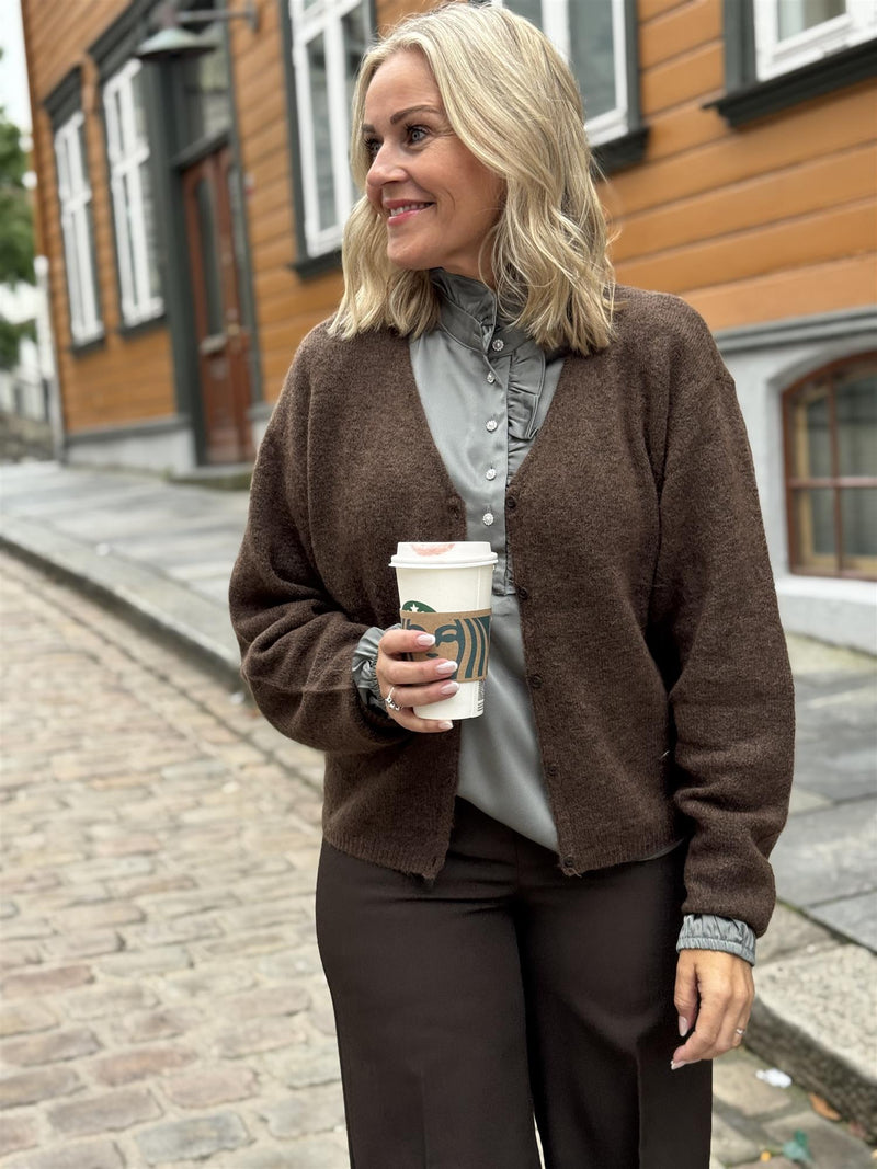 MILANIA CARDIAGN Mørkebrun