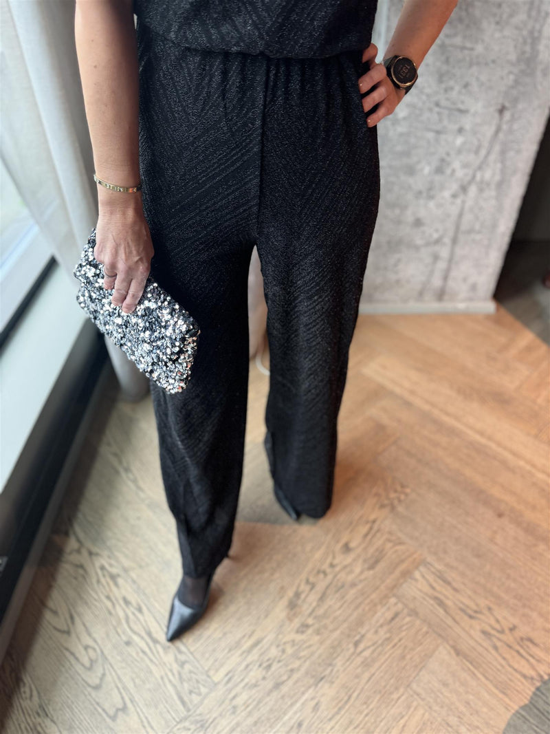 VIZOE V-Neck  Jumpsuit Sort