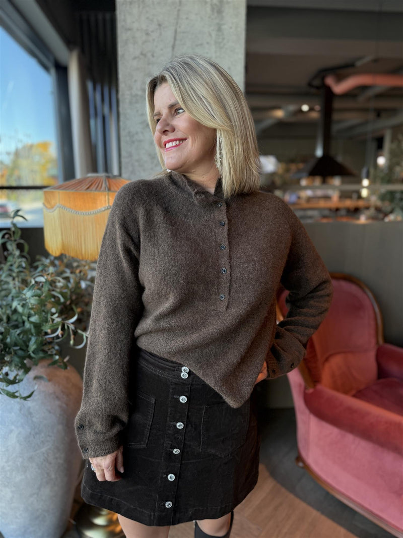 Milania Hope Pullover Brun