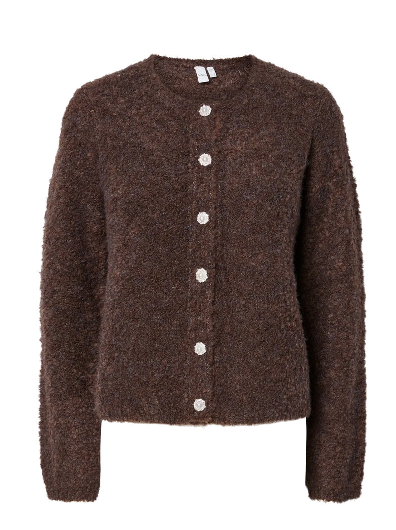 Plyra Knit Cardigan Brun